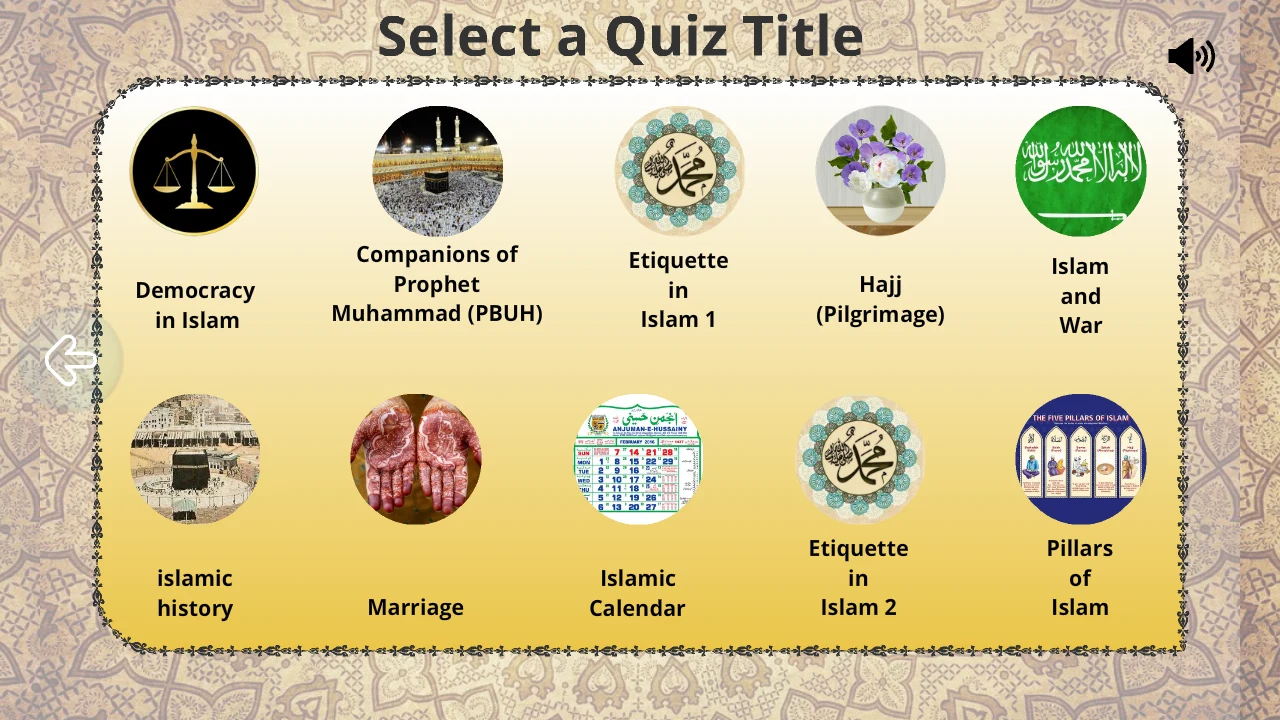 Islamic Quiz screenshot