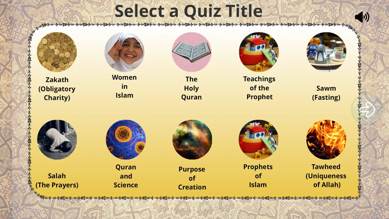 Islamic Quiz screenshot